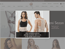Tablet Screenshot of corapicgiyim.com